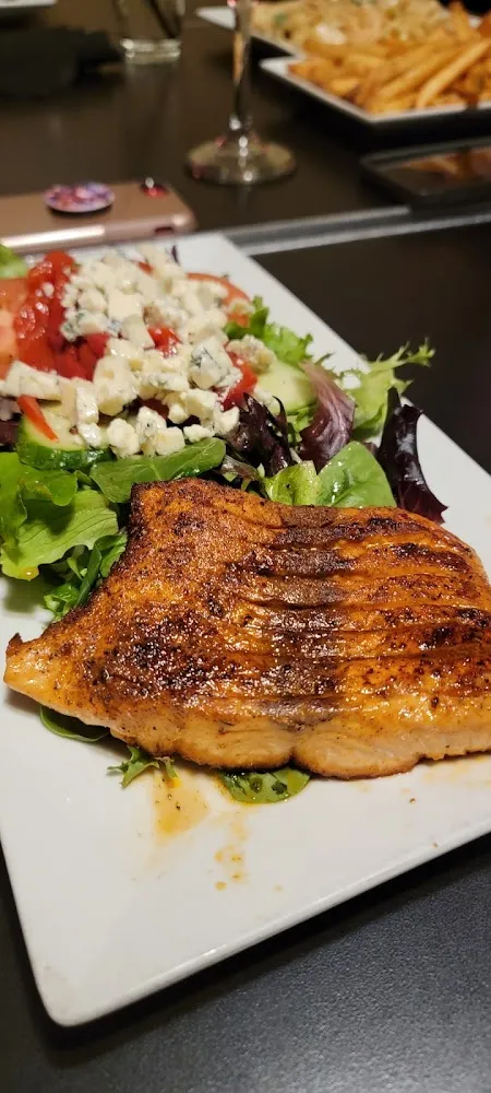 Blackened Salmon Salad